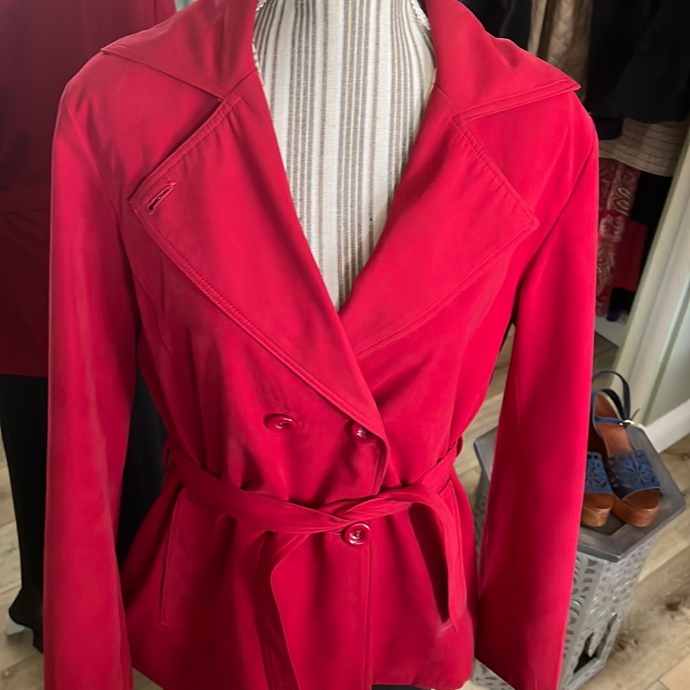 1 hour sale. Dolce & Gabbana, red jacket (lined, light to medium warmth) - Picture 2 of 9